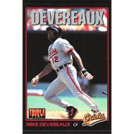 1993 Triple Play #34 Mike Devereaux