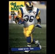 1995 Collector's Choice #45 Jerome Bettis Did You Know?