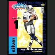 1995 Collector's Choice You Crash the Game Silver TD #C7A Troy Aikman