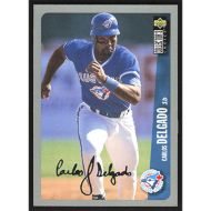 1996 Collector's Choice Silver Signature #352 Carlos Delgado