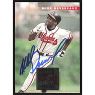 1996 Donruss #468 Mike Devereaux Autographed