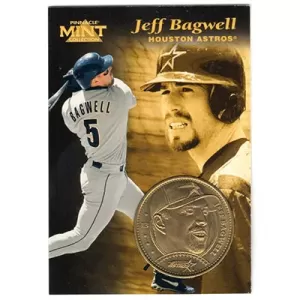 1997 Pinnacle Mint Coins Brass #13 Jeff Bagwell