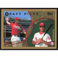 1999 Topps #444 P. Burrell/E. Valent Draft Picks