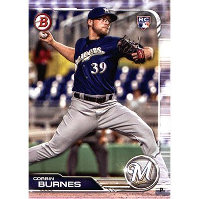 2019 Bowman #65 Corbin Burnes