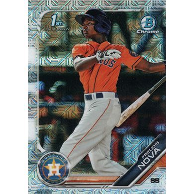 2019 Bowman Chrome Mega Box Prospects Refractor #BCP-21 Freudis Nova