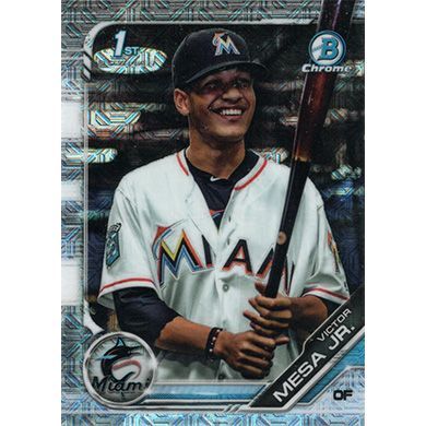 2019 Bowman Chrome Mega Box Prospects Refractor #BCP-104 Victor Mesa Jr.