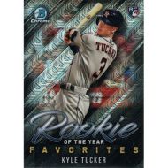 2019 Bowman Chrome Mega Box Rookie of the Year Favorites Refractor #ROYF-1 Kyle Tucker