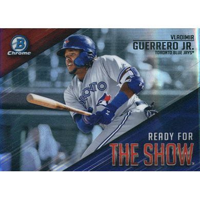 2019 Bowman Chrome Ready for the Show #RFTS-1 Vladimir Guerrero Jr.