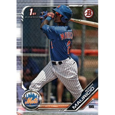 2019 Bowman Prospects #BP-107 Ronny Mauricio