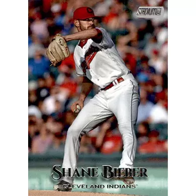 2019 Stadium Club #72 Shane Bieber UER