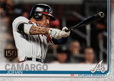 2019 Topps 150th Anniversary #587 Johan Camargo