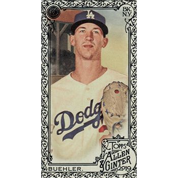 2019 Topps Allen & Ginter Mini Black #33 Walker Buehler