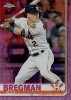 2019 Topps Chrome Pink Refractor #19 Alex Bregman