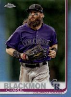 2019 Topps Chrome Refractor #160 Charlie Blackmon