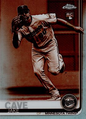 2019 Topps Chrome Sepia Refractor #161 Jake Cave