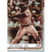 2019 Topps Chrome Sepia Refractor #117 Ronald Acuna Jr.