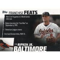 2019 Topps Franchise Feats #FF-4 Cal Ripken Jr.