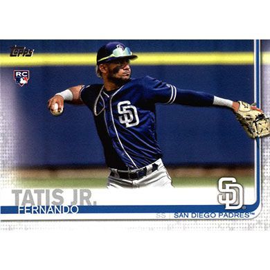 2021 Topps #1 Fernando Tatis Jr. NM-MT San Diego Padres Baseball