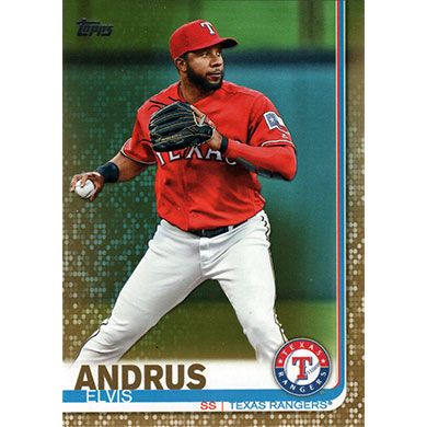 2019 Topps Gold #62 Elvis Andrus