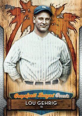 2019 Topps Grapefruit League Greats #GLG-8 Lou Gehrig