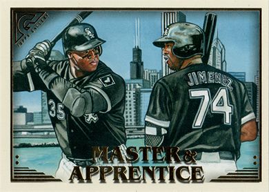 2019 Topps Gallery Master & Apprentice #MA-TJ F. Thomas/E. Jimenez