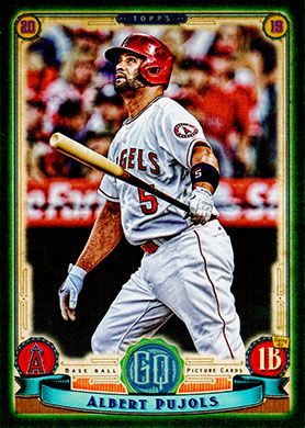 2019 Topps Gypsy Queen Green #298 Albert Pujols