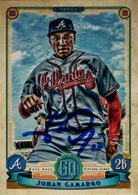 2019 Topps Gypsy Queen #38 Johan Camargo Autographed