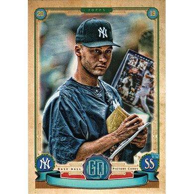 2019 Topps Gypsy Queen Missing Nameplate #314 Derek Jeter SP