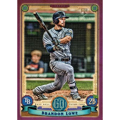 2019 Topps Gypsy Queen Purple #186 Brandon Lowe