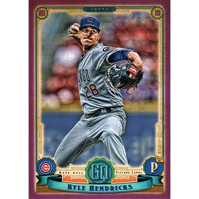 2019 Topps Gypsy Queen Purple #83 Kyle Hendricks