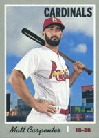 2019 Topps Heritage #438 Matt Carpenter SP