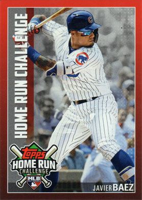 2019 Topps Home Run Challenge #HRC-13 Javier Baez