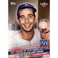 2019 Topps Opening Day 150 Years of Fun #YOF-7 Sandy Koufax