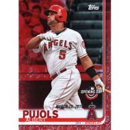 2019 Topps Opening Day Red Foil #65 Albert Pujols