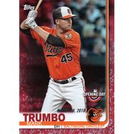 2019 Topps Opening Day Red Foil #28 Mark Trumbo