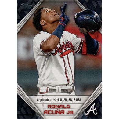 2019 Topps Ronald Acuna Jr. Highlights #RA-10