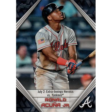 2019 Topps Ronald Acuna Jr. Highlights #RA-21