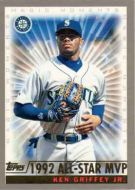 2000 Topps #475D Ken Griffey Jr. Magic Moments 1992 All-Star MVP 