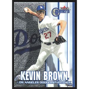 2000 Fleer Gamers #8 Kevin Brown