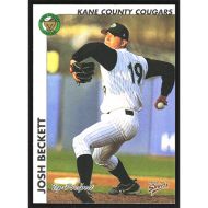 2000 Multi-Ad Midwest League Top Prospects #NNO Josh Beckett