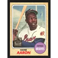 2000 Topps Aaron #15 Hank Aaron 1968