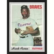 2000 Topps Aaron #17 Hank Aaron 1970