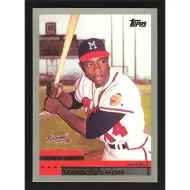 2000 Topps #44 Hank Aaron