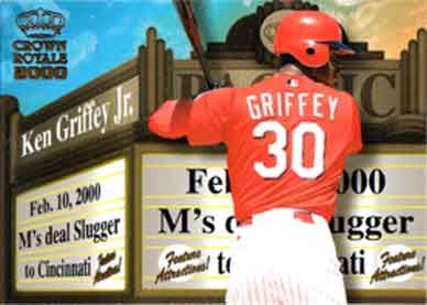 2000 Pacific Crown Royale Featured Attractions! #9 Ken Griffey Jr.