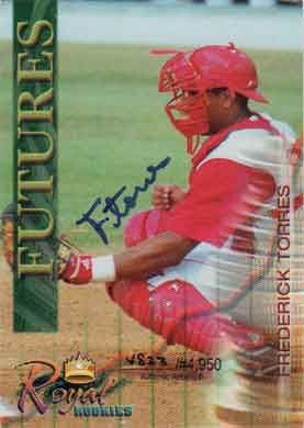 2000 Royal Rookies Futures Autographs #16 Frederick Torres Autographed 