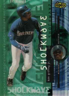 2000 UD Ionix Shockwave #S4 Ken Griffey Jr. 