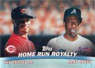 2001 Topps Combos #TC9 K. Griffey, Jr./H. Aaron Home Run Royalty 