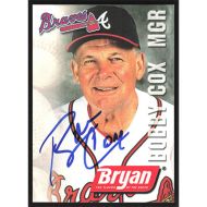 2001 Bryan #NNO Bobby Cox Autographed