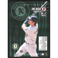 2001 MLB Showdown 1st Edition #308 Eric Chavez