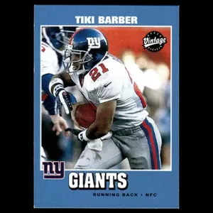2001 Upper Deck Vintage #111 Tiki Barber